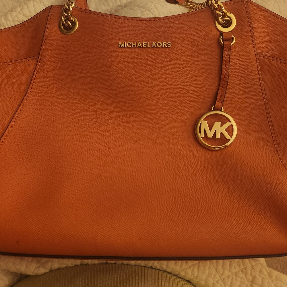 Michael Kors Coral Shoulder Bag